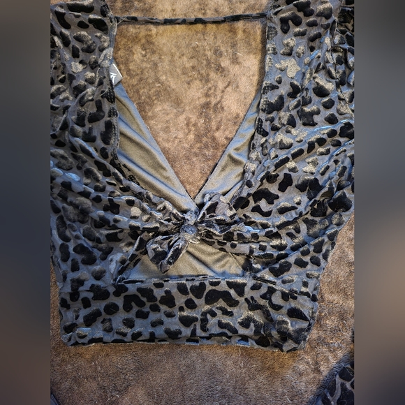 Cheetah Crop Top - Picture 5 of 5